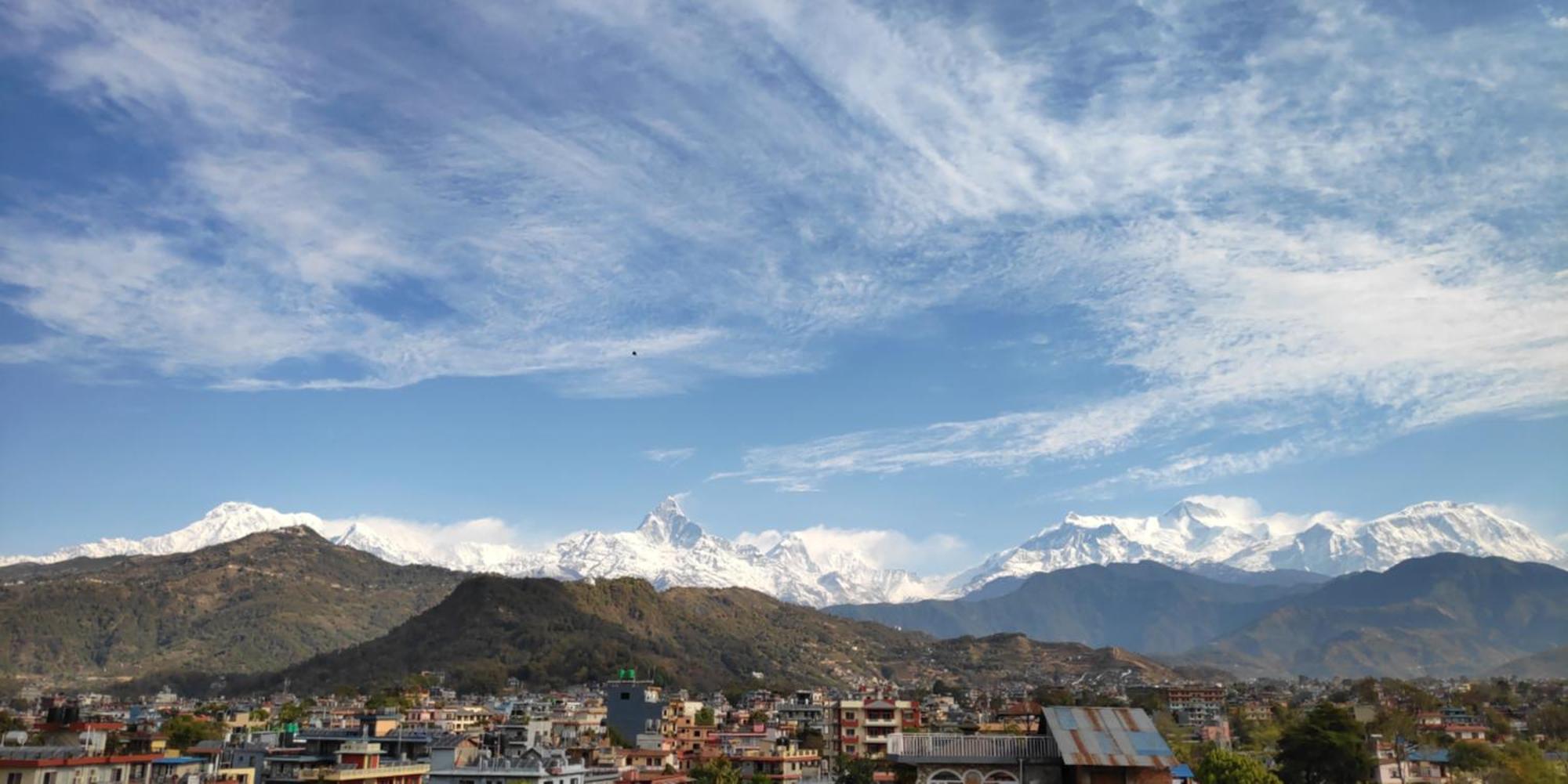 Hotel Mountain View - Lakeside Pokhara Exterior foto